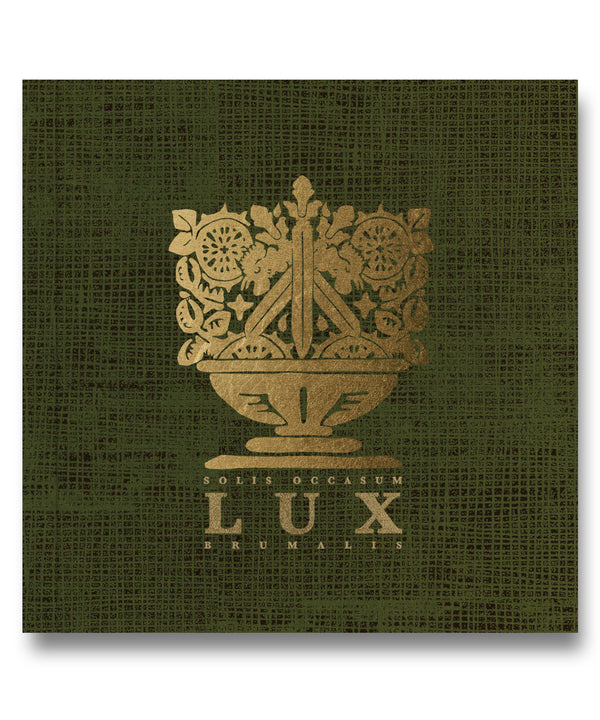 'Lux: Solis Occasum Lux Brumalis' / FIRST EDITION BOOK PRESALE