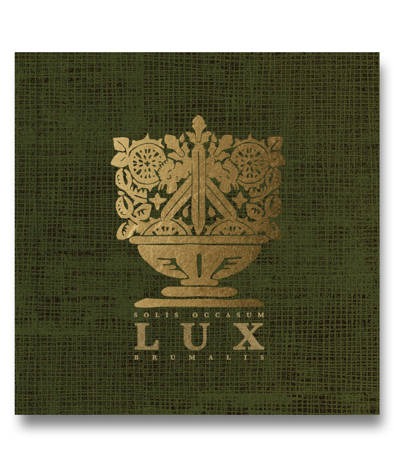 'Lux: Solis Occasum Lux Brumalis' / FIRST EDITION BOOK PRESALE