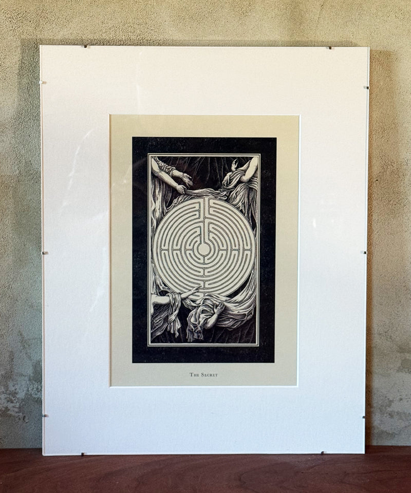 "The Secret"  Archival Digital Print / READY TO HANG