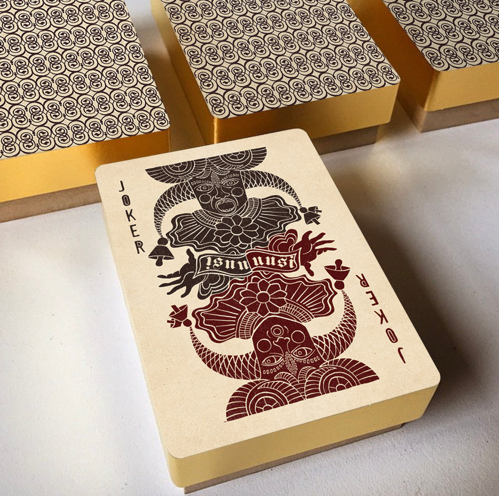 Republic 24KT Hand-gilded Playing Card Deck – uusi
