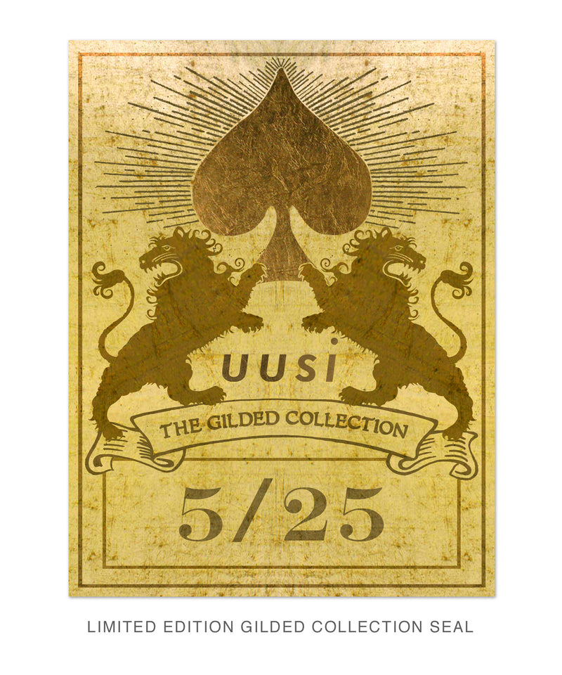 Uusi Limited Edition Gilded Playing Card Deck uusi Uusi Limited Edition Gilded Playing Card Deck uusi