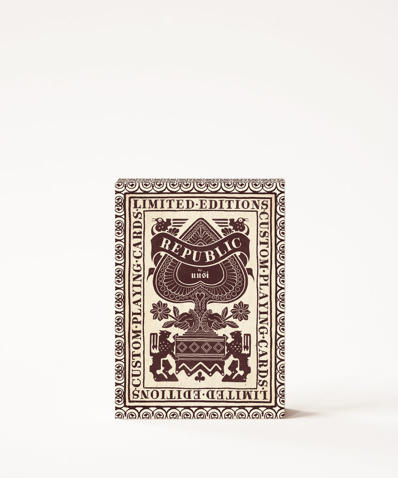 playing cards limited edition Republic" Playing Cards Second Edition – uusi