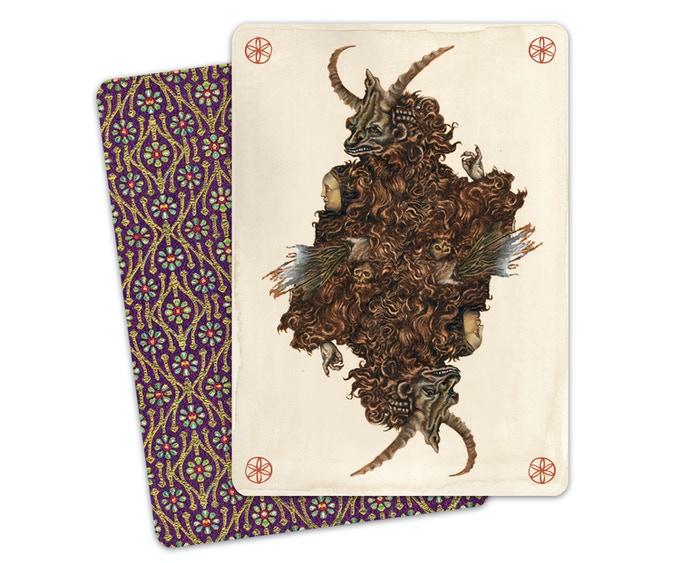 Red-Edge Pagan Playing Card Deck / Limited Edition