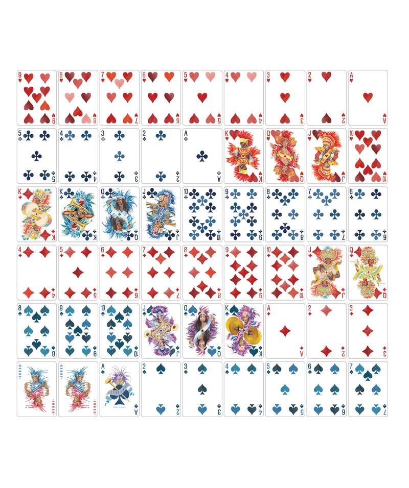 Baha Mar Casino, "Junkanoo" Poker Deck by Uusi