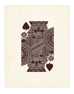 Republic King of Spades Limited Edition Screen Print