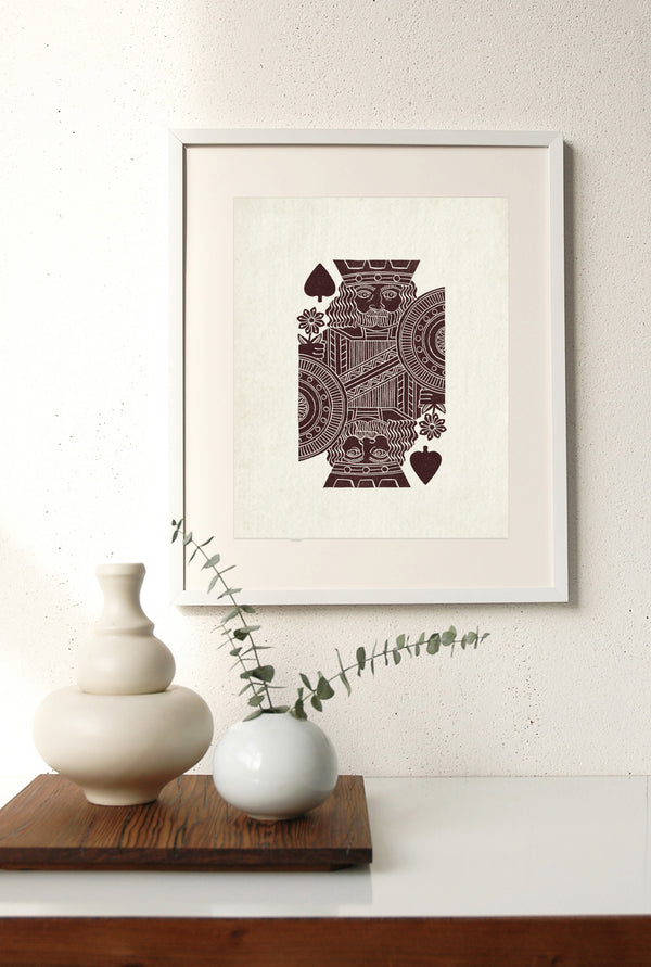 Republic King of Spades Limited Edition Screen Print / PREORDER
